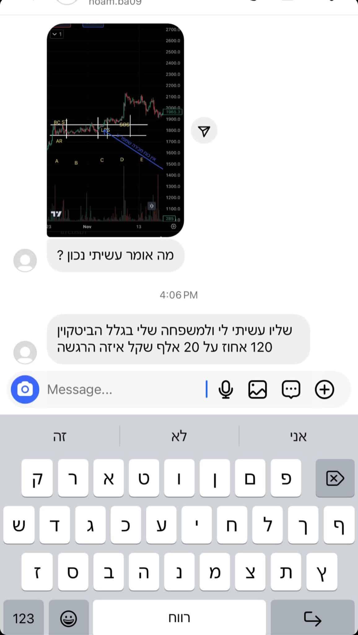 תוצאות מסחר של תלמיד 18